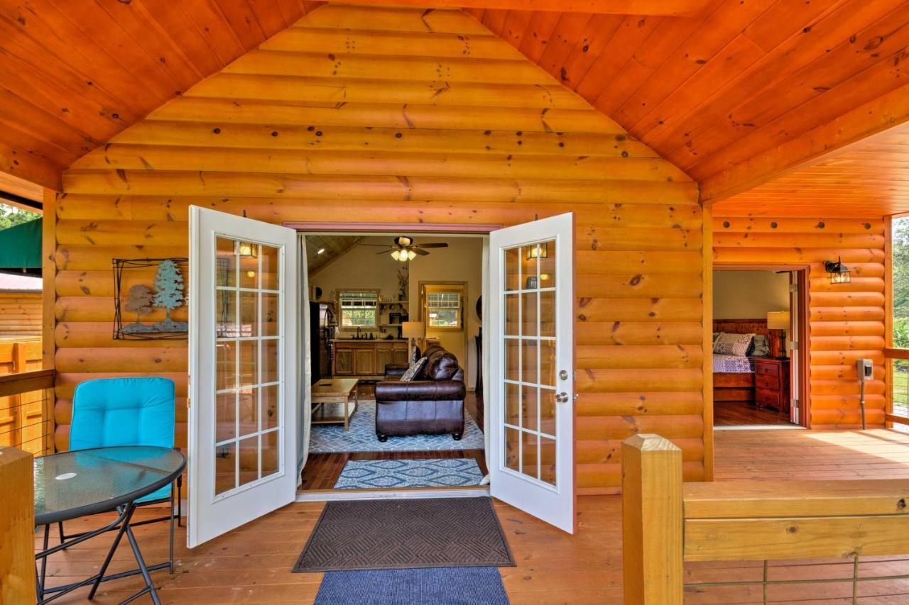 ברייסון סיטי Cozy Riverfront Cabin With Private Deck And Hot Tub! מראה חיצוני תמונה